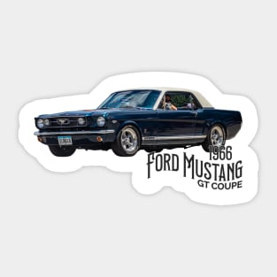 1966 Ford Mustang GT Coupe Sticker